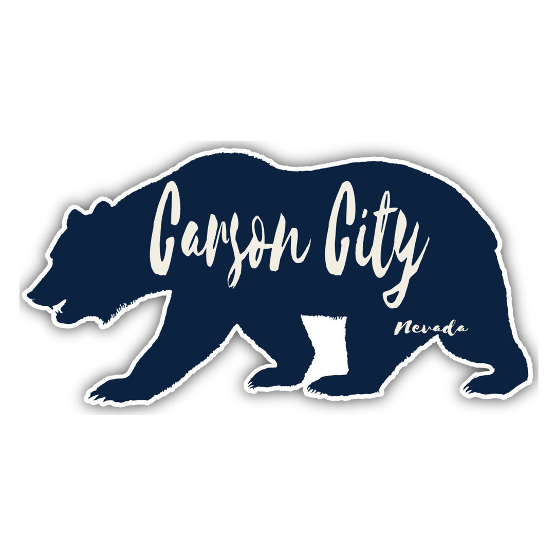 Carson City Nevada Souvenir Decorative Stickers (Choose theme and size) Image 3