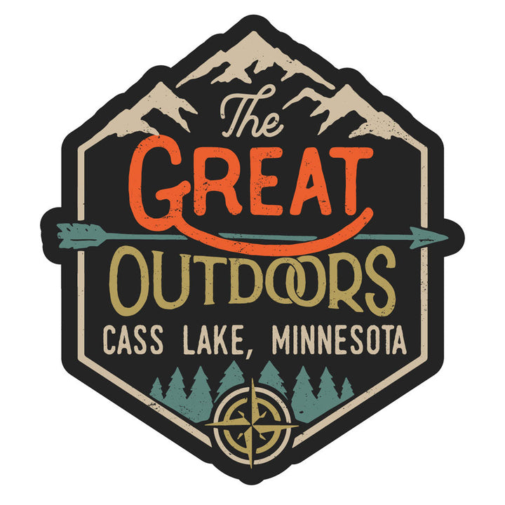 Cass Lake Minnesota Souvenir Decorative Stickers (Choose theme and size) Image 4