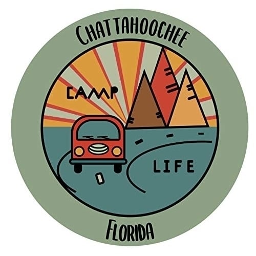 Chattahoochee Florida Souvenir Decorative Stickers (Choose theme and size) Image 1