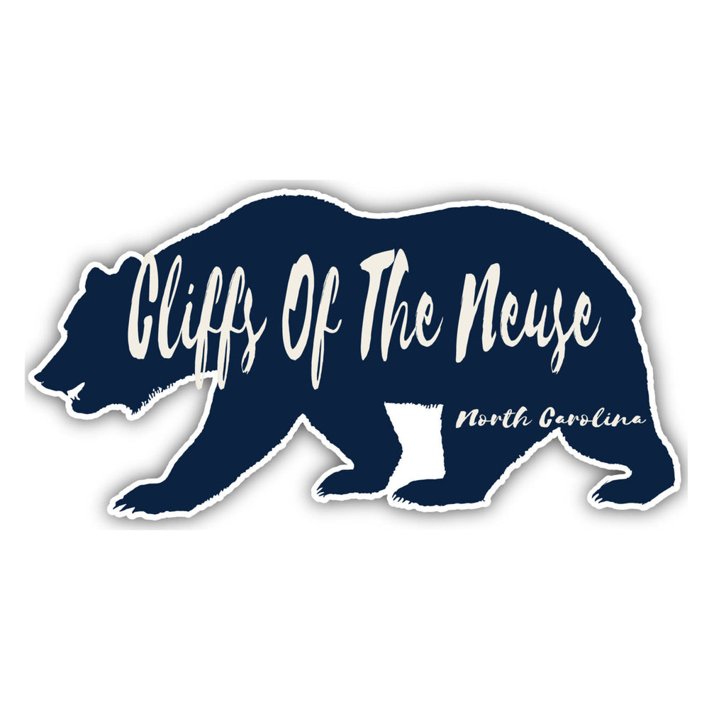 Cliffs of The Neuse North Carolina Souvenir Decorative Stickers (Choose theme and size) Image 2