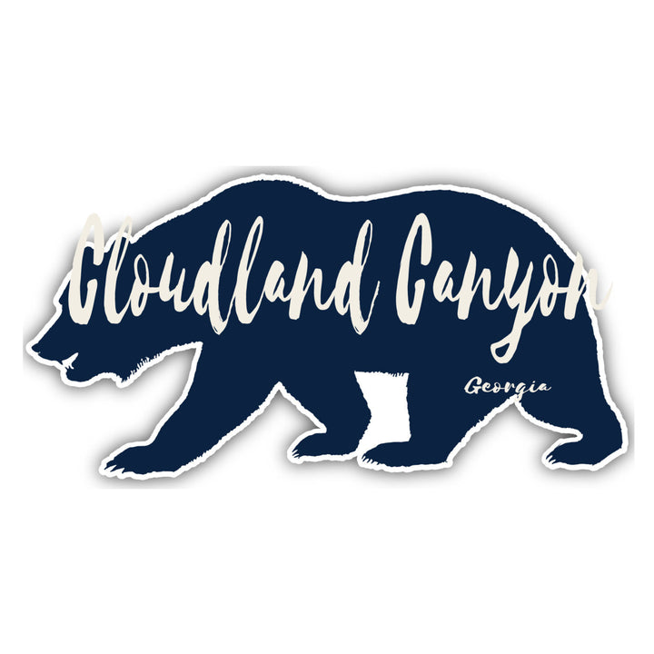 Cloudland Canyon Georgia Souvenir Decorative Stickers (Choose theme and size) Image 3