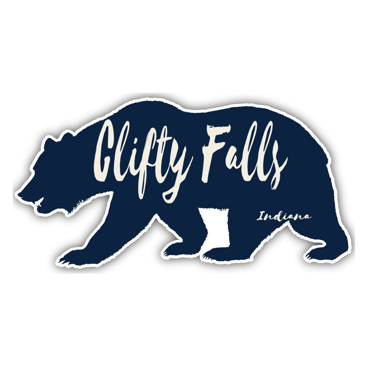 Clifty Falls Indiana Souvenir Decorative Stickers (Choose theme and size) Image 2