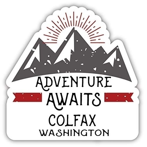 Colfax Washington Souvenir Decorative Stickers (Choose theme and size) Image 1