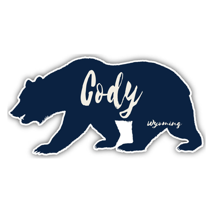 Cody Wyoming Souvenir Decorative Stickers (Choose theme and size) Image 4