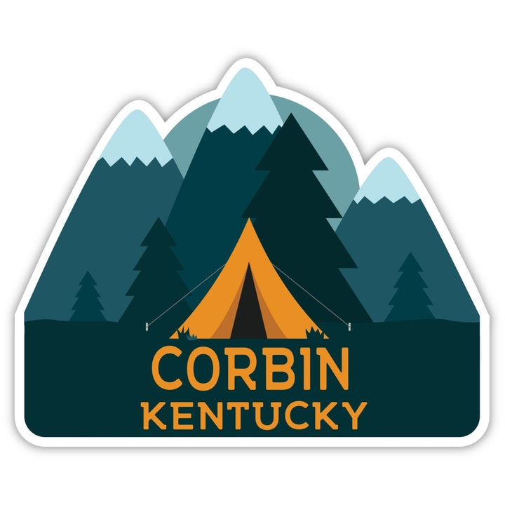 Corbin Kentucky Souvenir Decorative Stickers (Choose theme and size) Image 2