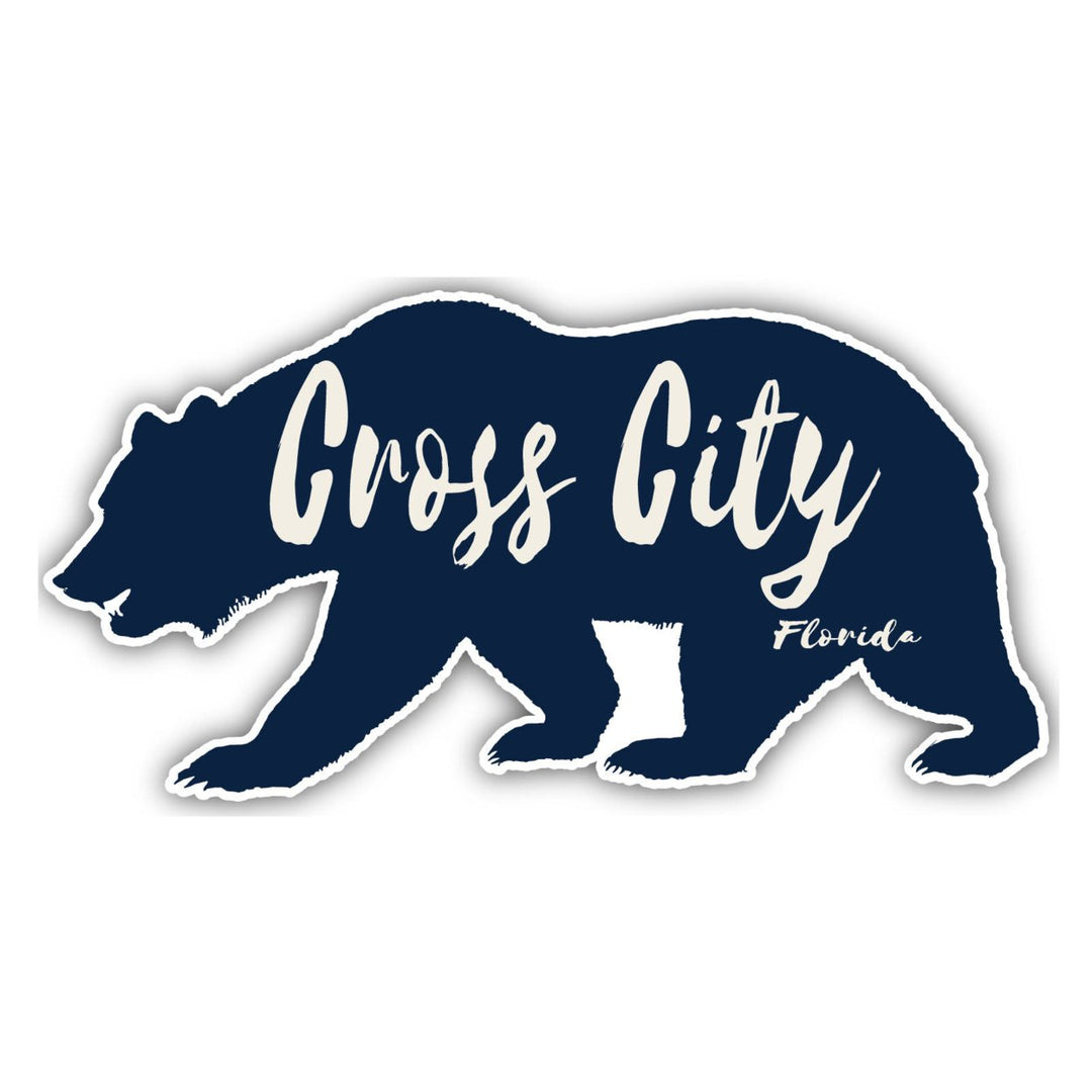 Cross City Florida Souvenir Decorative Stickers (Choose theme and size) Image 1