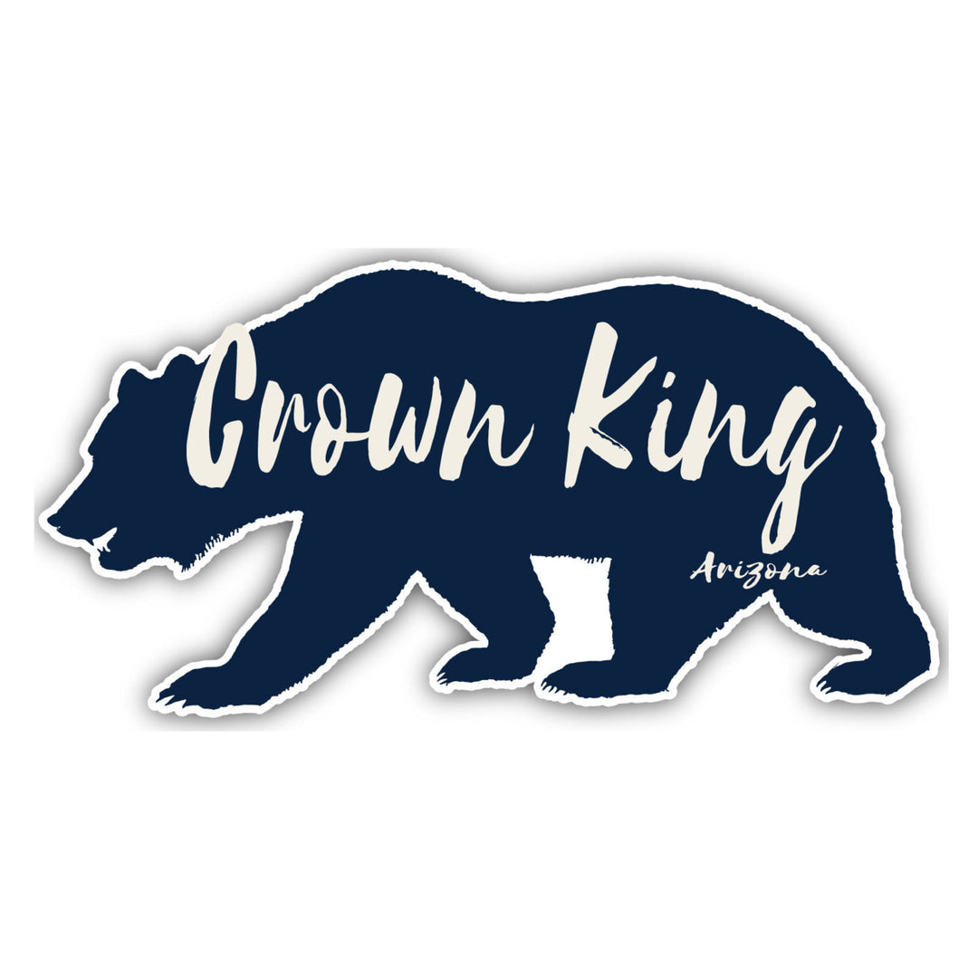 Crown King Arizona Souvenir Decorative Stickers (Choose theme and size) Image 2