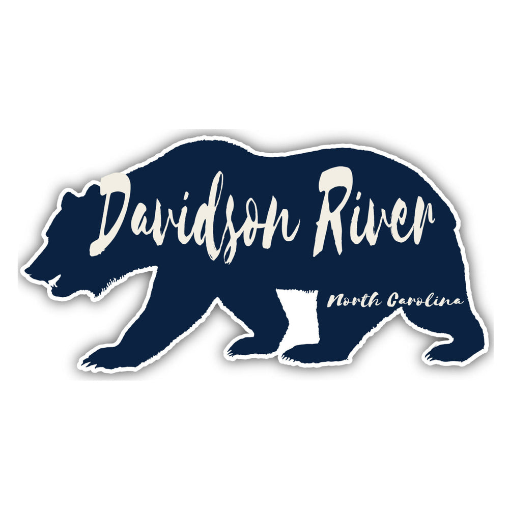 Davidson River North Carolina Souvenir Decorative Stickers (Choose theme and size) Image 2