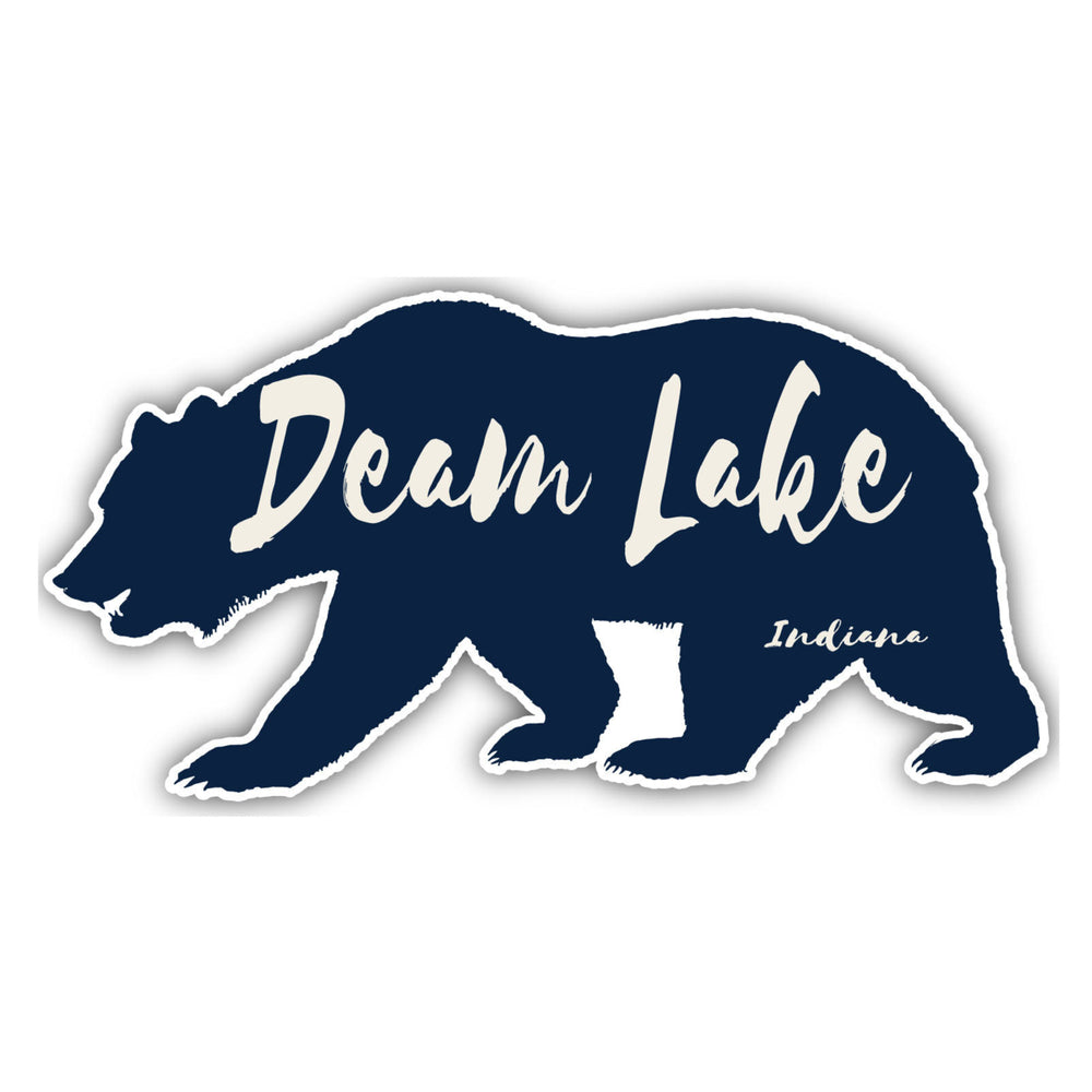 Deam Lake Indiana Souvenir Decorative Stickers (Choose theme and size) Image 2