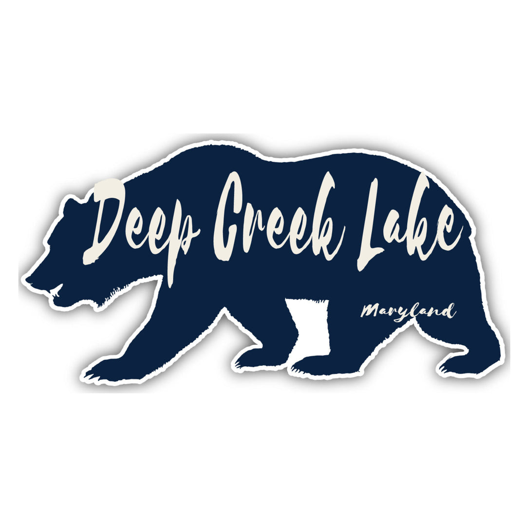 Deep Creek Lake Maryland Souvenir Decorative Stickers (Choose theme and size) Image 2