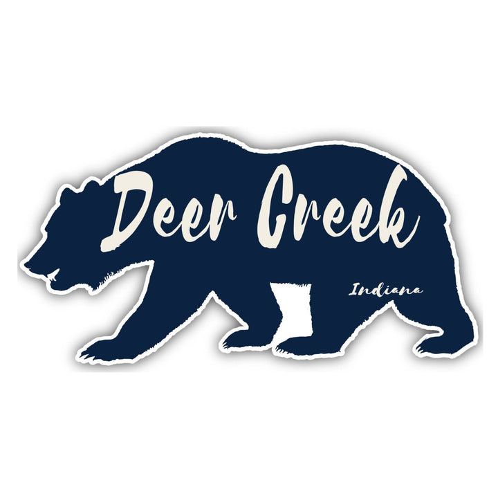 Deer Creek Indiana Souvenir Decorative Stickers (Choose theme and size) Image 2