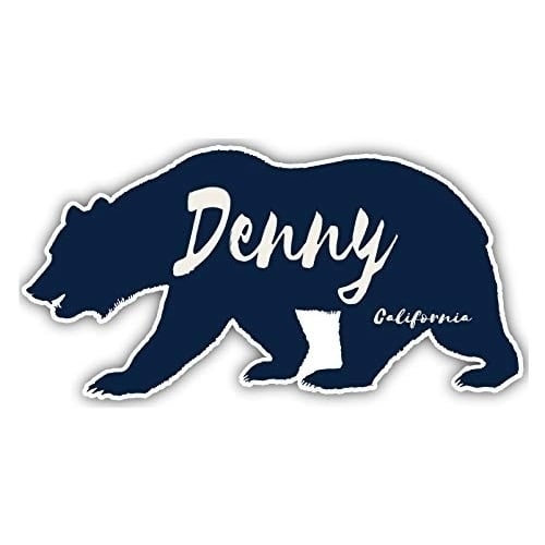 Denny California Souvenir Decorative Stickers (Choose theme and size) Image 2