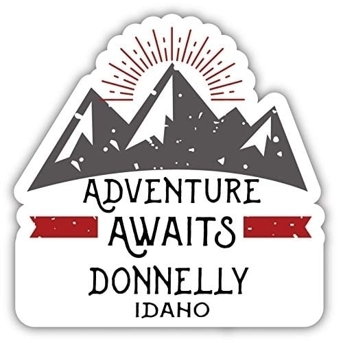 Donnelly Idaho Souvenir Decorative Stickers (Choose theme and size) Image 1