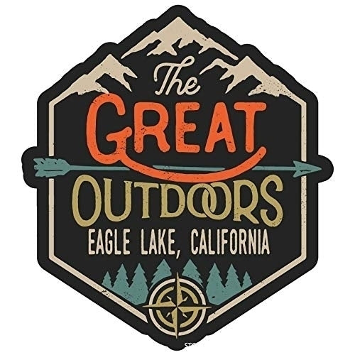 Eagle Lake California Souvenir Decorative Stickers (Choose theme and size) Image 2