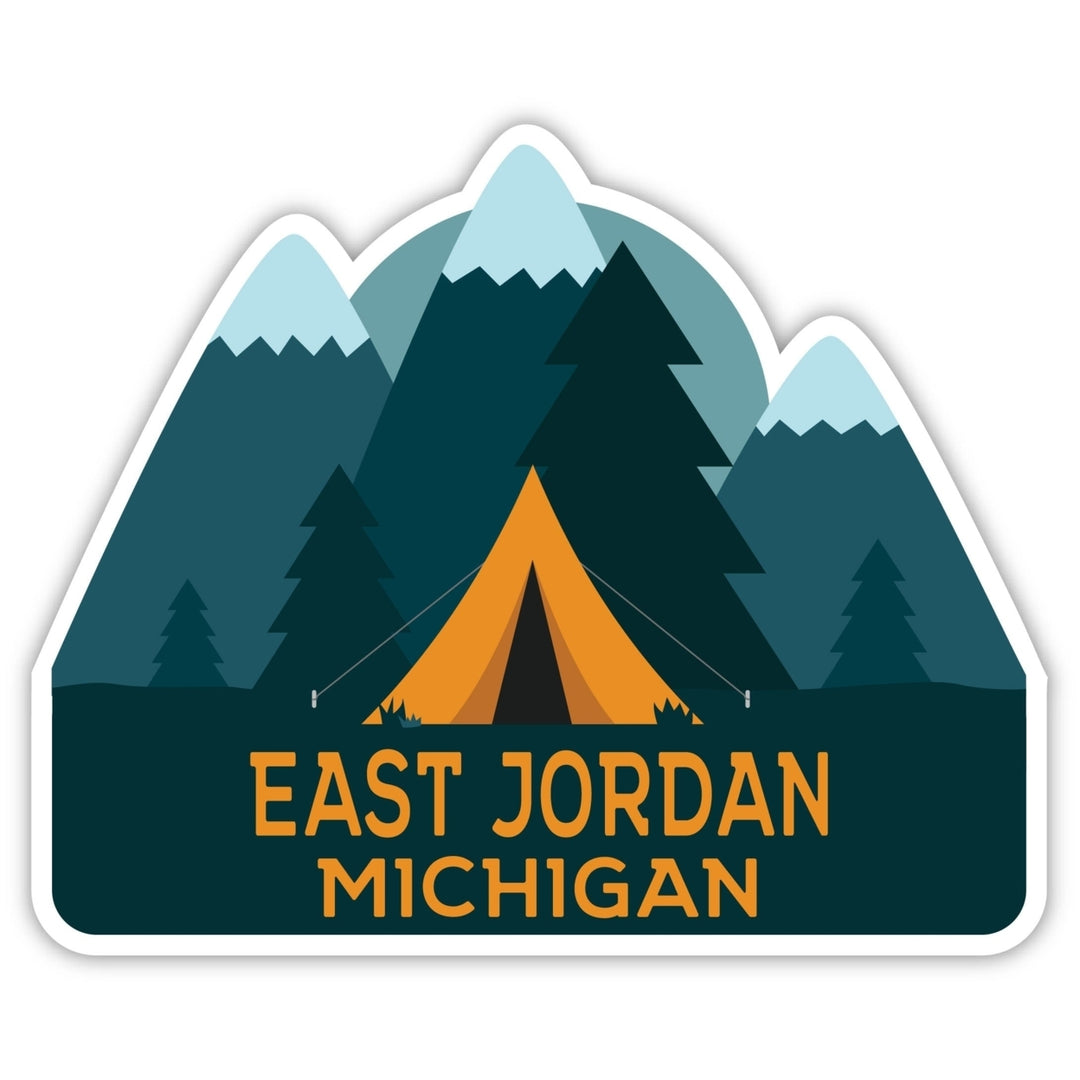 East Jordan Michigan Souvenir Decorative Stickers (Choose theme and size) Image 1