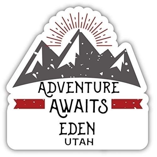 Eden Utah Souvenir Decorative Stickers (Choose theme and size) Image 1