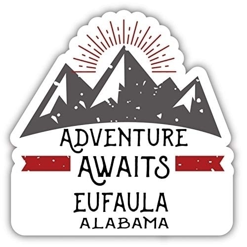 Eufaula Alabama Souvenir Decorative Stickers (Choose theme and size) Image 1