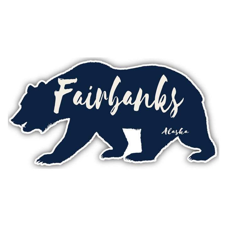 Fairbanks Alaska Souvenir Decorative Stickers (Choose theme and size) Image 2