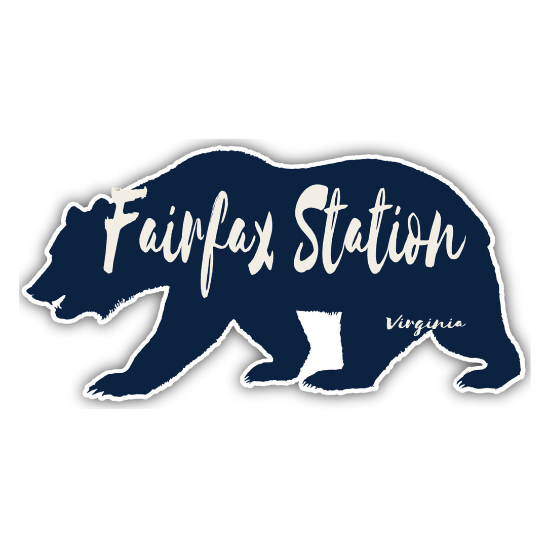 Fairfax Station Virginia Souvenir Decorative Stickers (Choose theme and size) Image 2