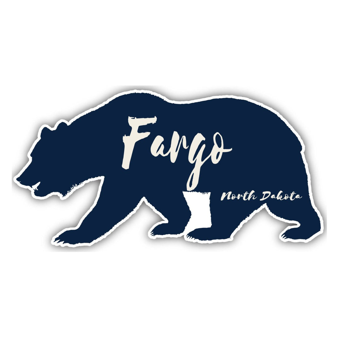 Fargo North Dakota Souvenir Decorative Stickers (Choose theme and size) Image 3