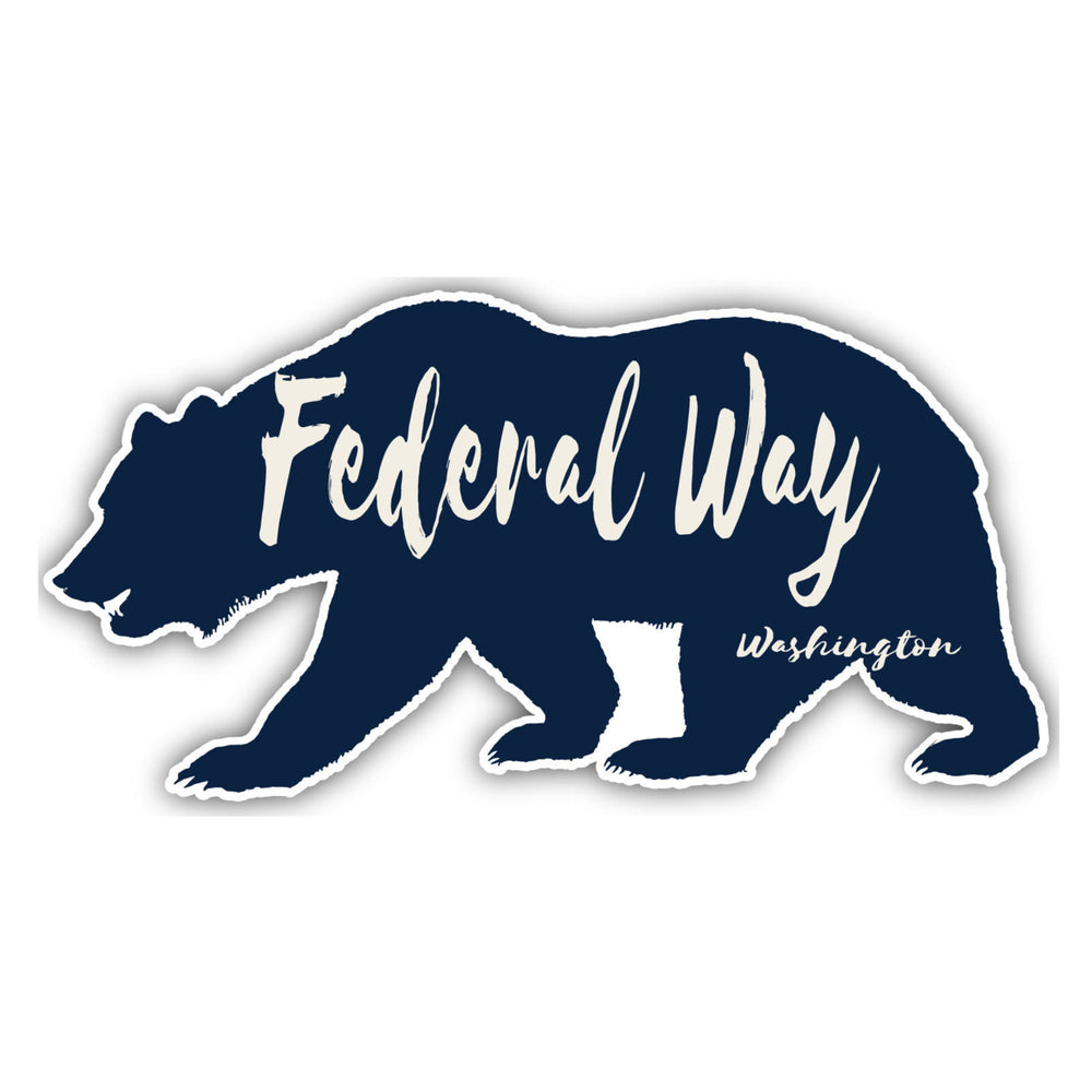 Federal Way Washington Souvenir Decorative Stickers (Choose theme and size) Image 2