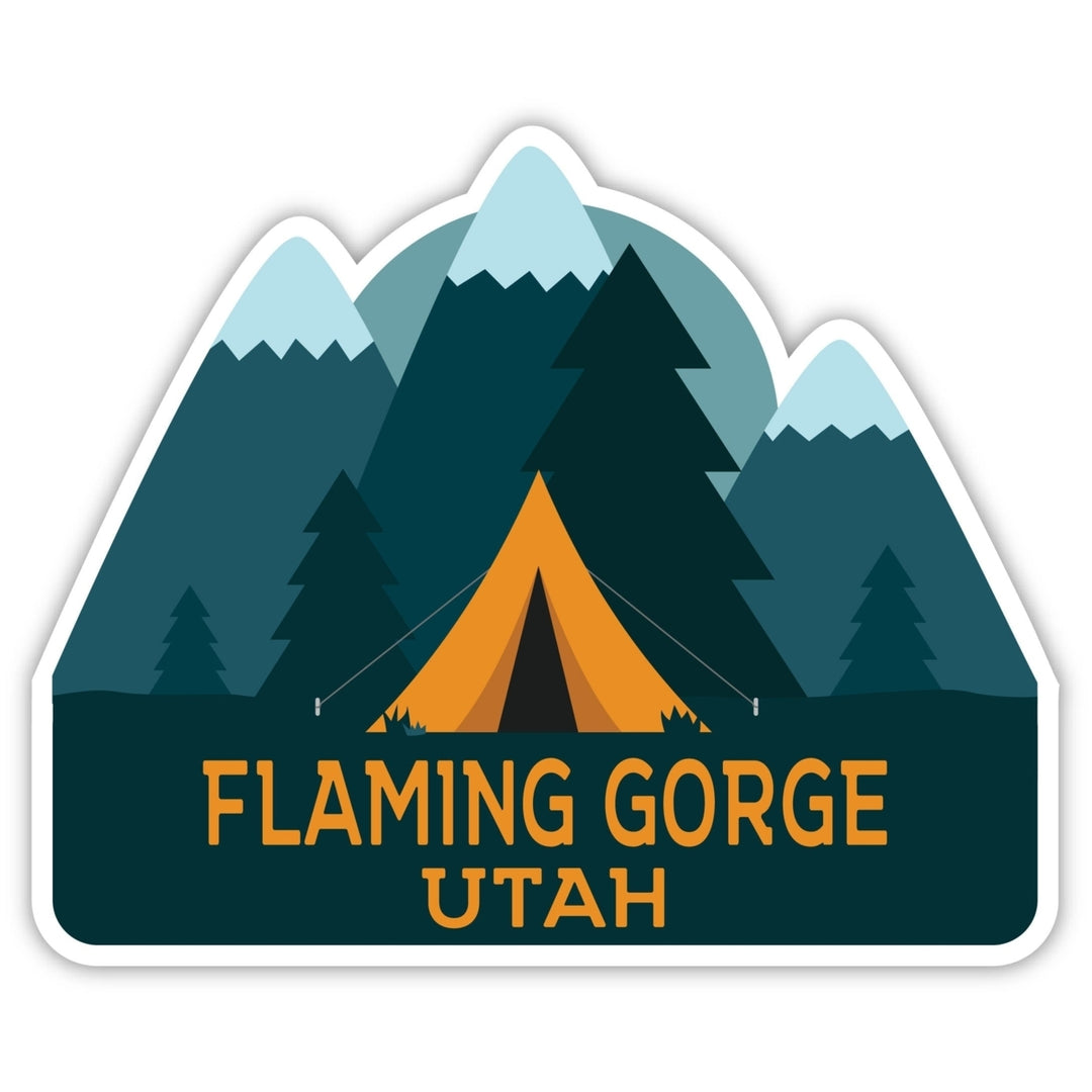 Flaming Gorge Utah Souvenir Decorative Stickers (Choose theme and size) Image 3