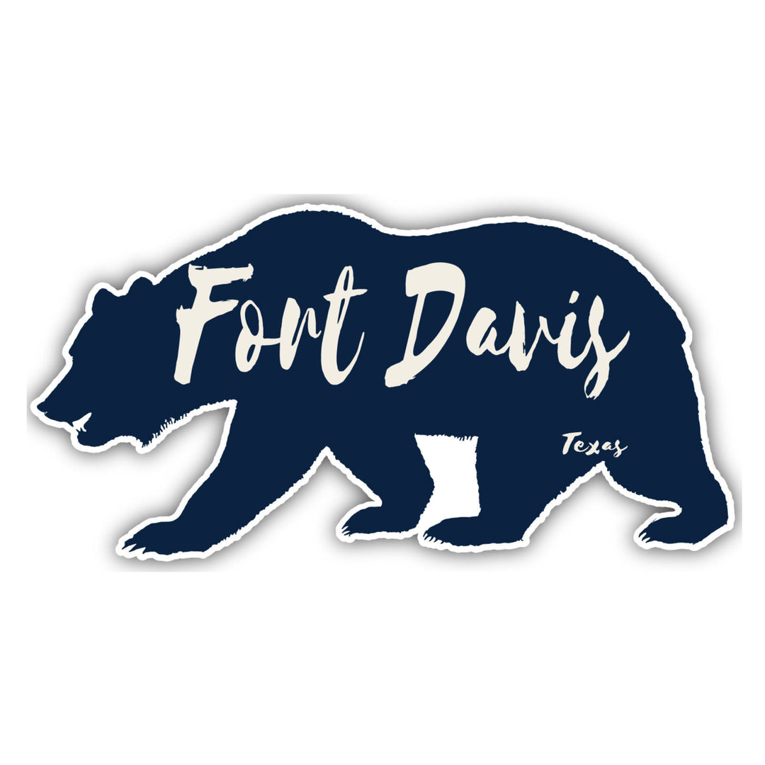 Fort Davis Texas Souvenir Decorative Stickers (Choose theme and size) Image 3