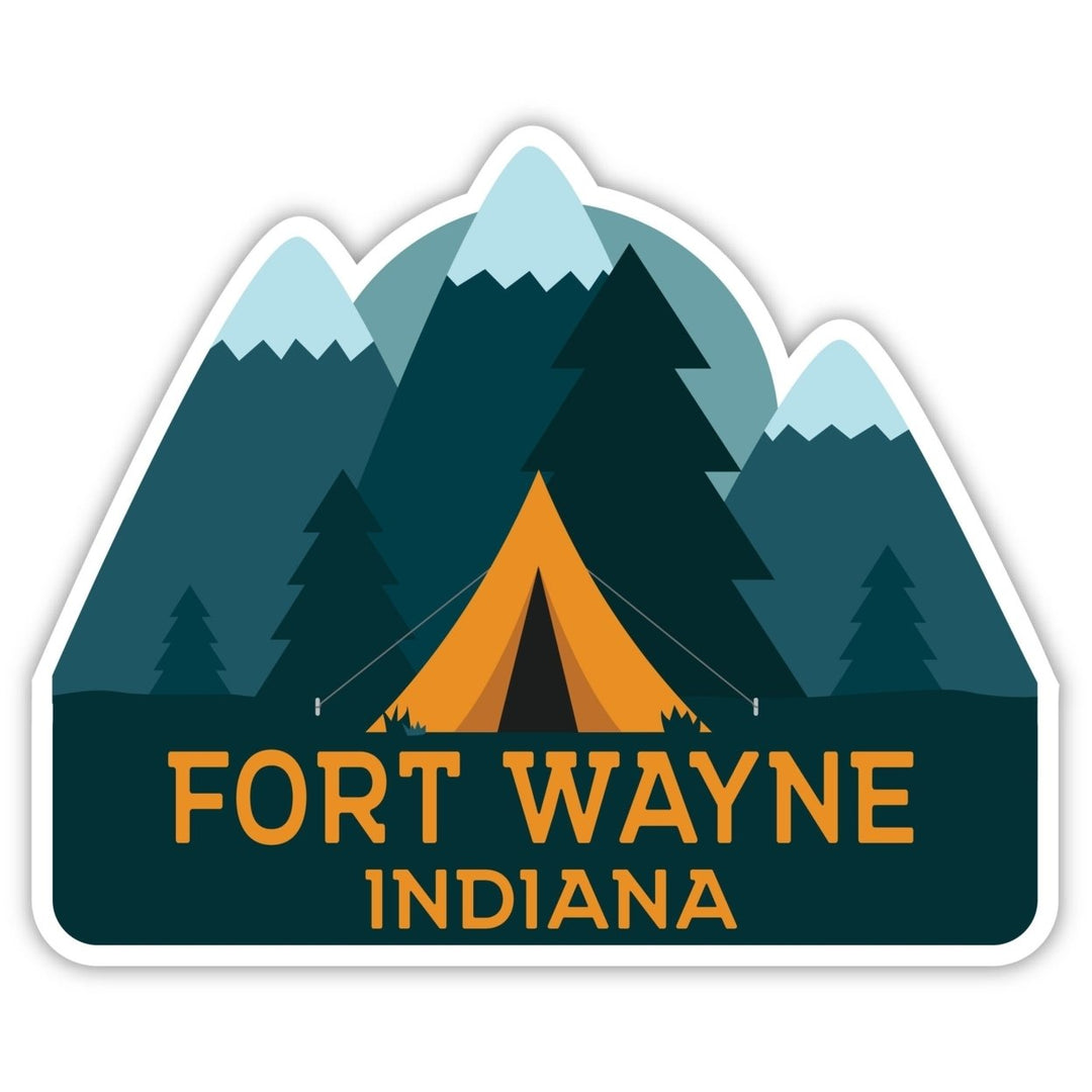 Fort Wayne Indiana Souvenir Decorative Stickers (Choose theme and size) Image 3