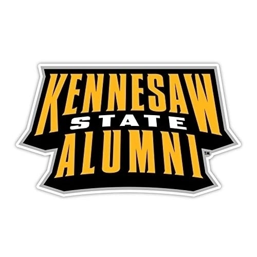 Kennesaw State University 4-Inch Alumni 4-Pack NCAA Vinyl Sticker - Durable School Spirit Decal Image 1