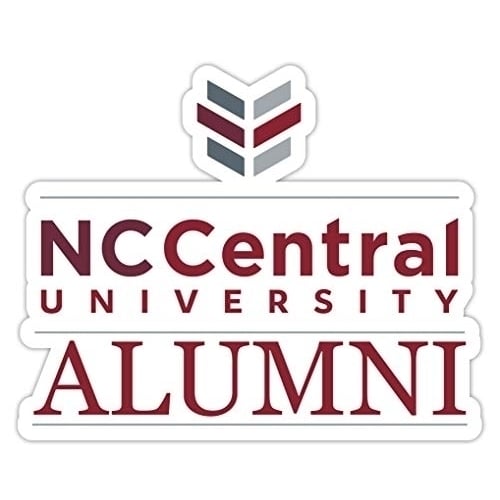 North Carolina Central Eagles 4-Inch Alumni 4-Pack NCAA Vinyl Sticker - Durable School Spirit Decal Image 1