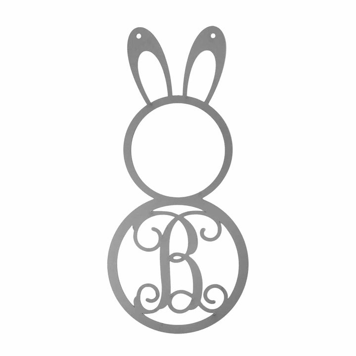 Peter Cottontail Monogram - Door Wreaths for Front Door Outside Image 5