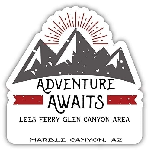 Lees Ferry Glen Canyon Area Marble Canyon Arizona Souvenir Decorative Stickers (Choose theme and size) Image 1