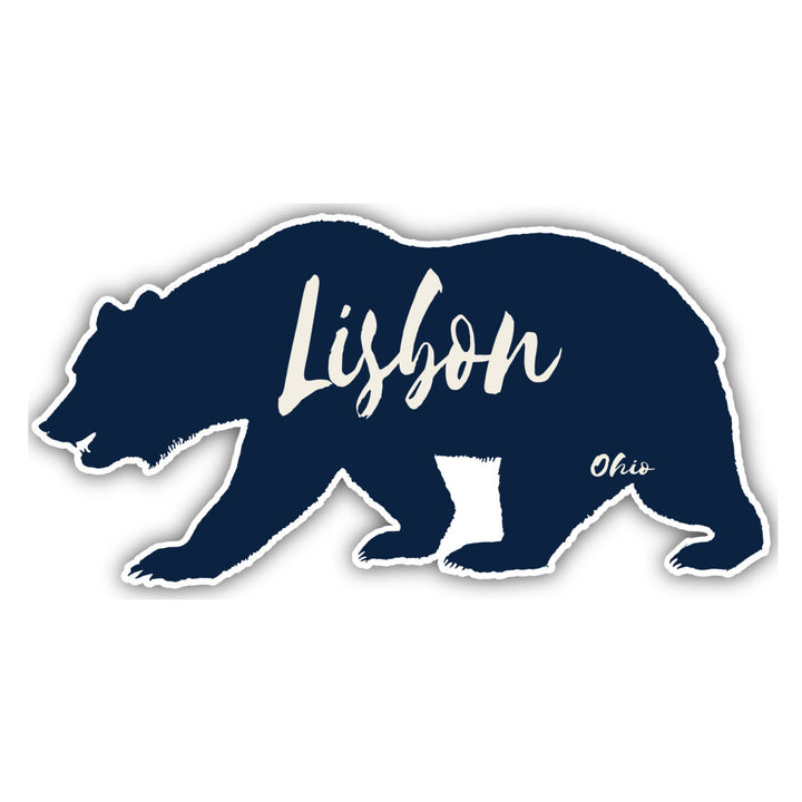 Lisbon Ohio Souvenir Decorative Stickers (Choose theme and size) Image 2