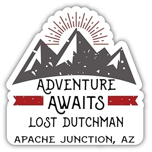 Lost Dutchman Apache Junction Arizona Souvenir Decorative Stickers (Choose theme and size) Image 1