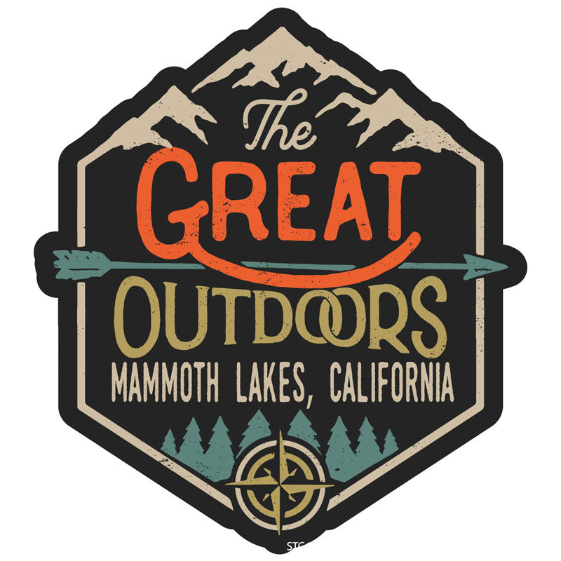 Mammoth Lakes California Souvenir Decorative Stickers (Choose theme and size) Image 5