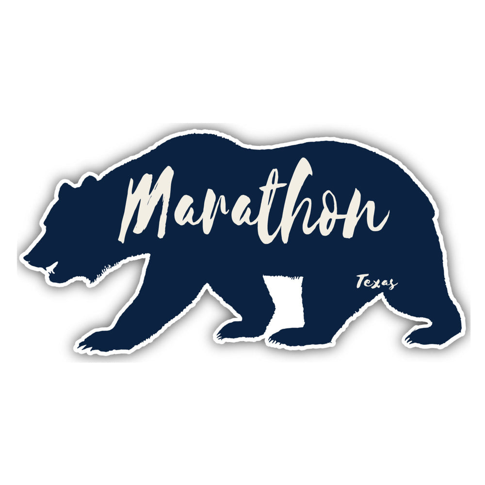 Marathon Texas Souvenir Decorative Stickers (Choose theme and size) Image 2