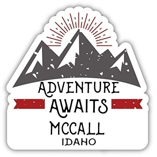 Mccall Idaho Souvenir Decorative Stickers (Choose theme and size) Image 1