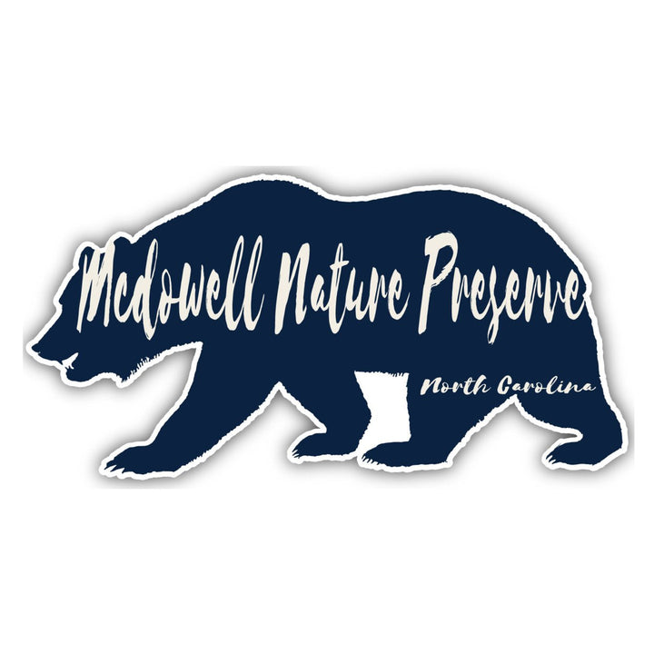 Mcdowell Nature Preserve North Carolina Souvenir Decorative Stickers (Choose theme and size) Image 1