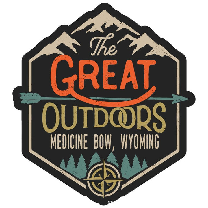 Medicine Bow Wyoming Souvenir Decorative Stickers (Choose theme and size) Image 5