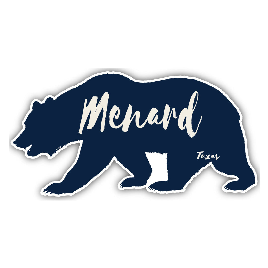 Menard Texas Souvenir Decorative Stickers (Choose theme and size) Image 2