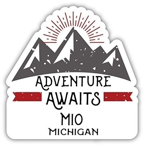 Mio Michigan Souvenir Decorative Stickers (Choose theme and size) Image 1