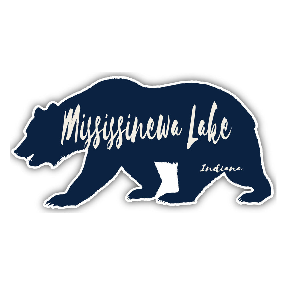 Mississinewa Lake Indiana Souvenir Decorative Stickers (Choose theme and size) Image 2