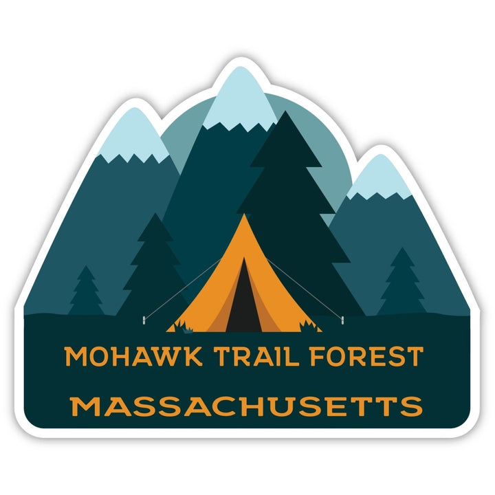 Mohawk Trail Forest Massachusetts Souvenir Decorative Stickers (Choose theme and size) Image 1