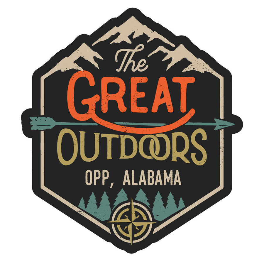 Opp Alabama Souvenir Decorative Stickers (Choose theme and size) Image 1