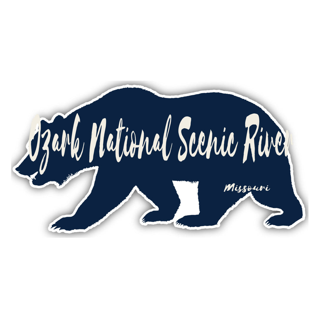 Ozark National Scenic River Missouri Souvenir Decorative Stickers (Choose theme and size) Image 2