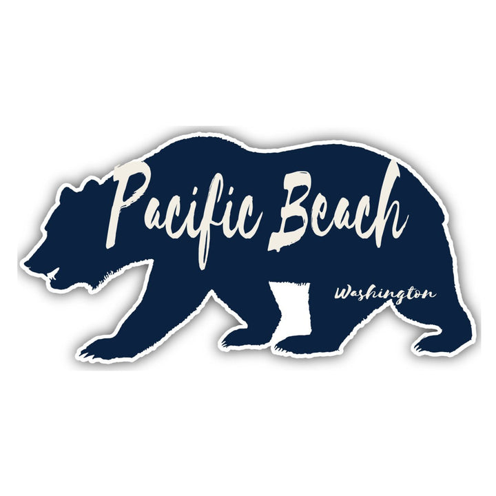 Pacific Beach Washington Souvenir Decorative Stickers (Choose theme and size) Image 2