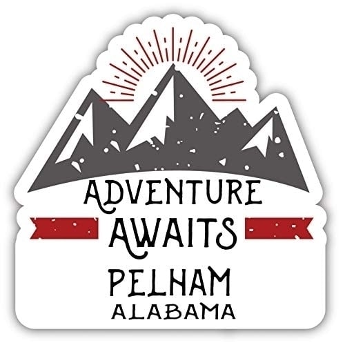 Pelham Alabama Souvenir Decorative Stickers (Choose theme and size) Image 1