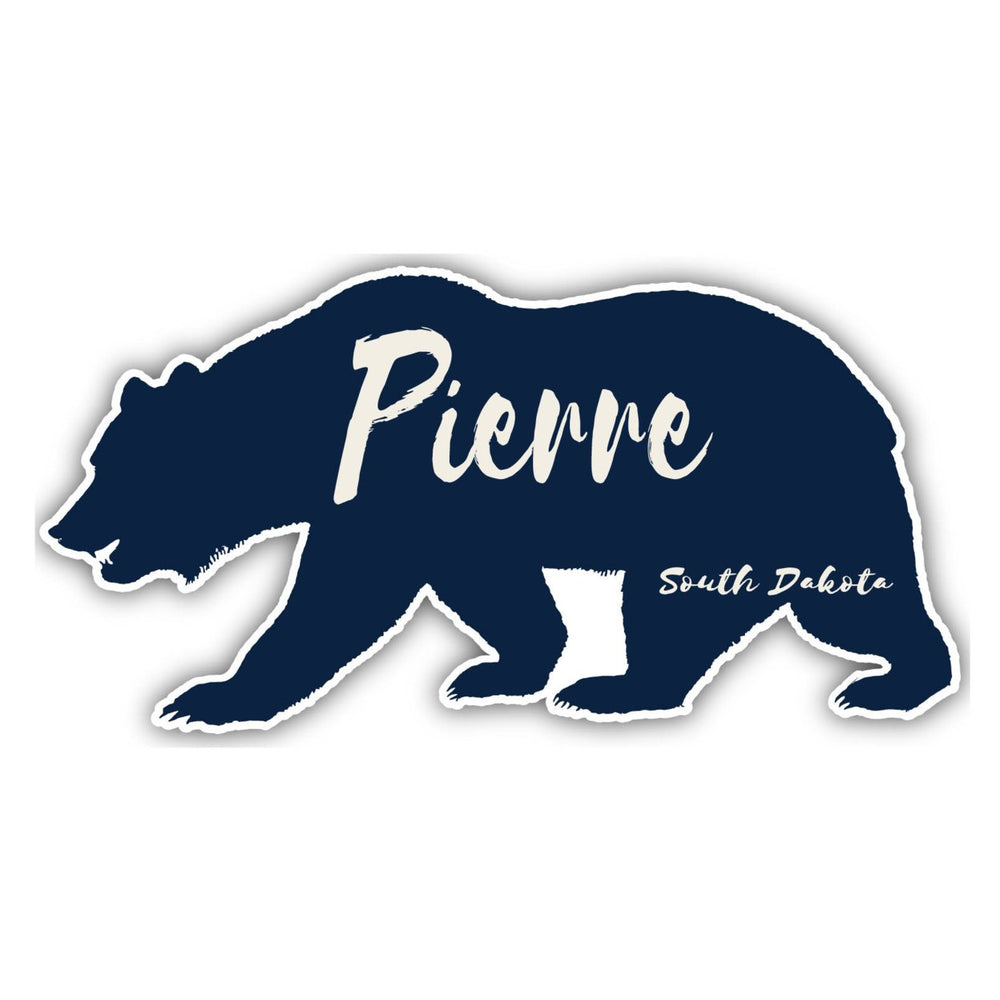 Pierre South Dakota Souvenir Decorative Stickers (Choose theme and size) Image 2