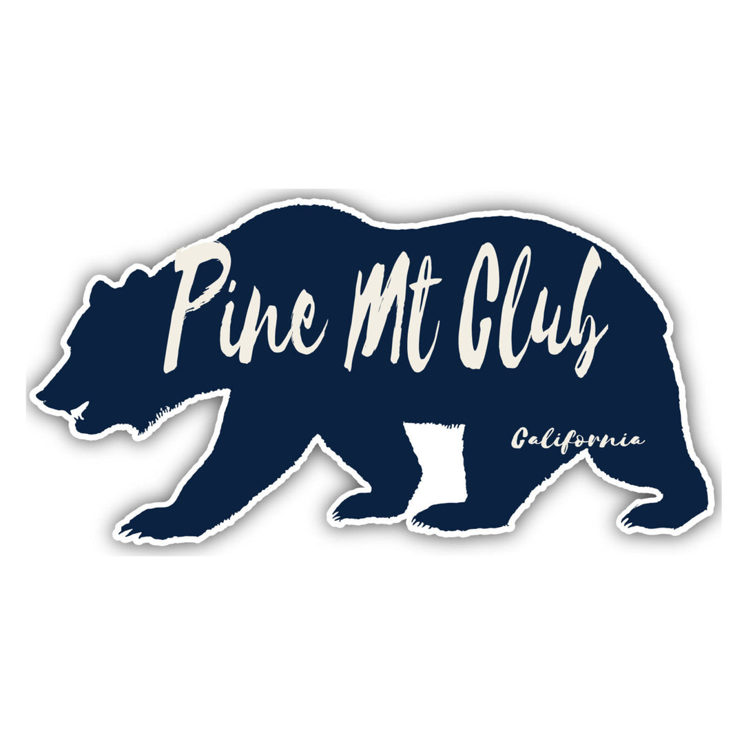 Pine Mt Club California Souvenir Decorative Stickers (Choose theme and size) Image 2