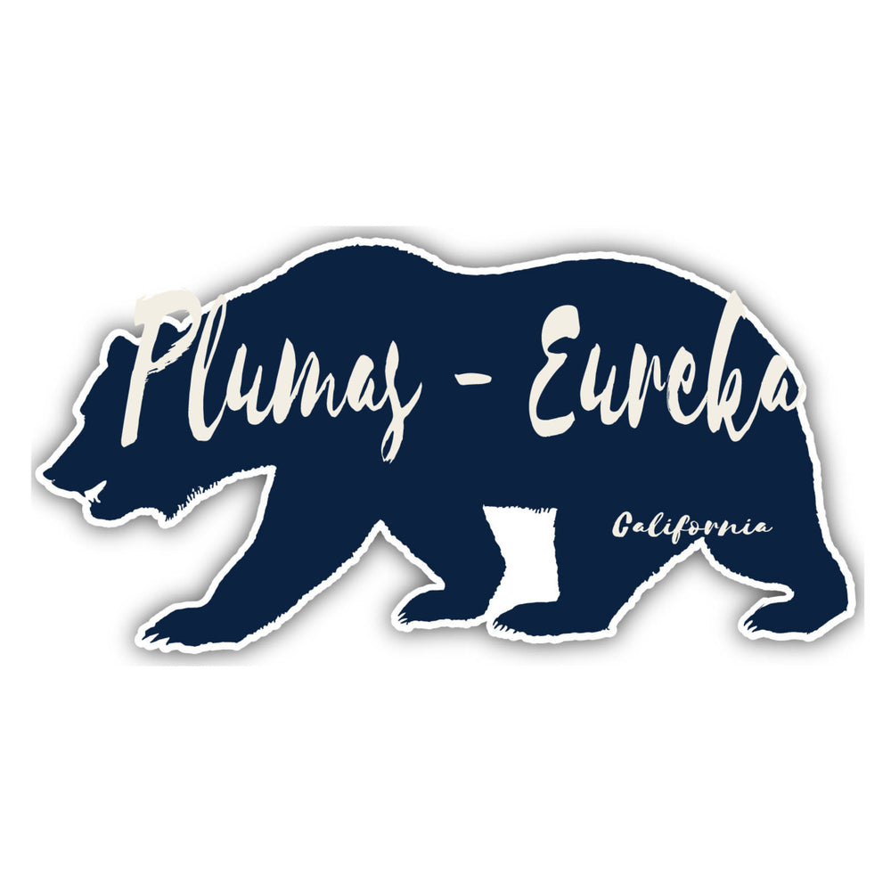 Plumas - Eureka California Souvenir Decorative Stickers (Choose theme and size) Image 2